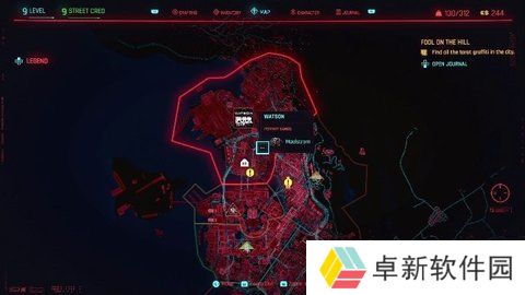 赛博朋克2077塔罗牌涂鸦全部位置收集