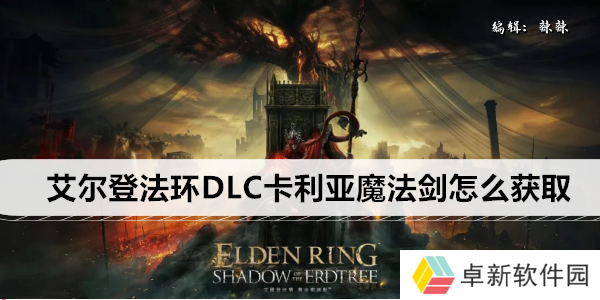 艾尔登法环DLC卡利亚魔法剑怎么获取