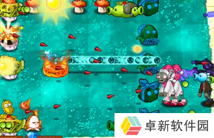 PVZ杂交版英雄模式雪地探险过关攻略