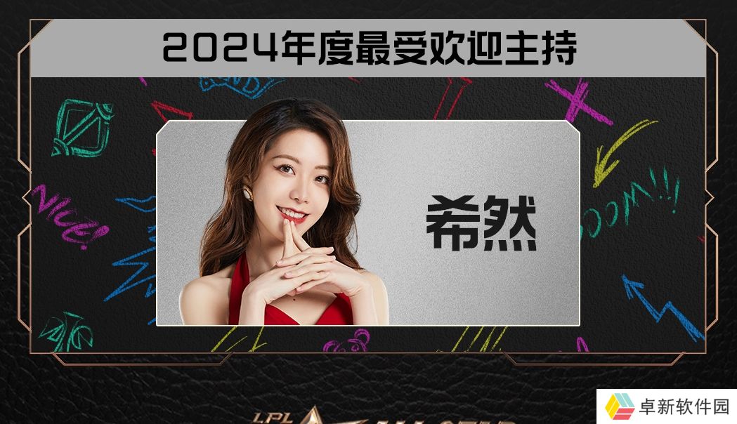 就知道是你了~LPL2024年最受欢迎主持得主：希然！！