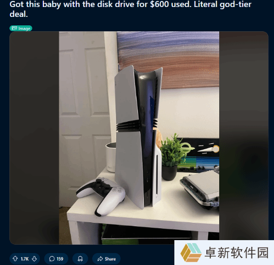 玩家600美元捡漏二手带光驱PS5 PRO 网友们羡慕坏了